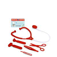 KIT MEDICO C/7 PEÇAS CX 24CM 3075